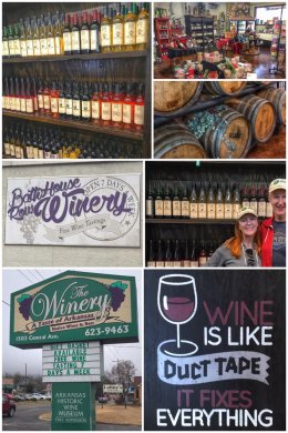 Hot Springs wine-tasting
