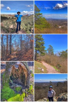 Hot Springs, North Mountain hiking