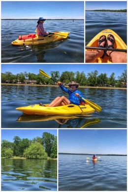 Detroit Lake kayaking