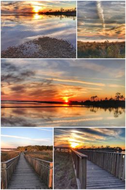 Cedar Key, FL, sunset