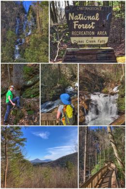 Dukes Creek Falls, Chattahoochee National Forest