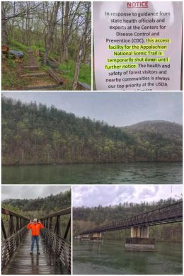 James River Foot Bridge, Appalachian Trail