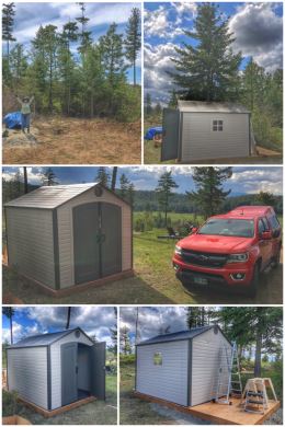 H3 storage shed