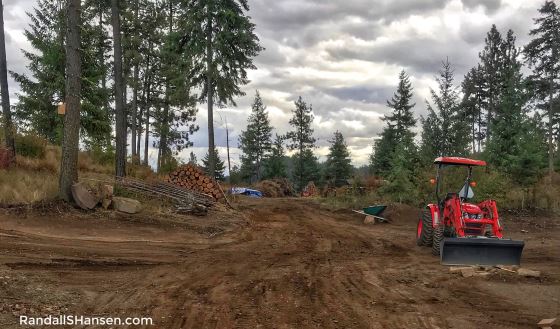 Clearing driveway