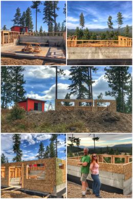 Basement framing at H3